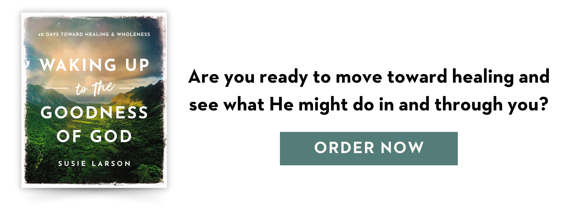 Order Waking Up to the Goodness of God Now