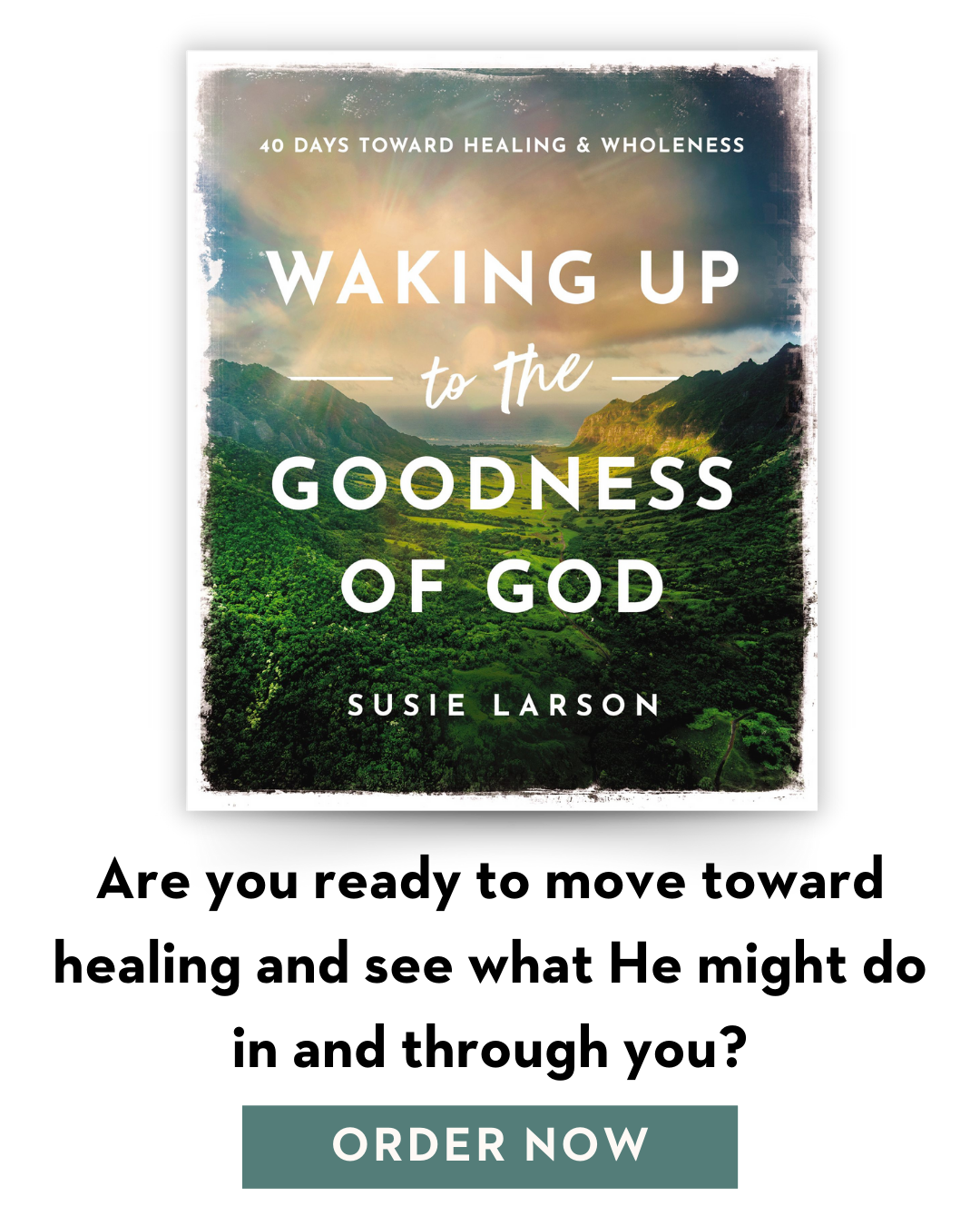Order Waking Up to the Goodness of God Now