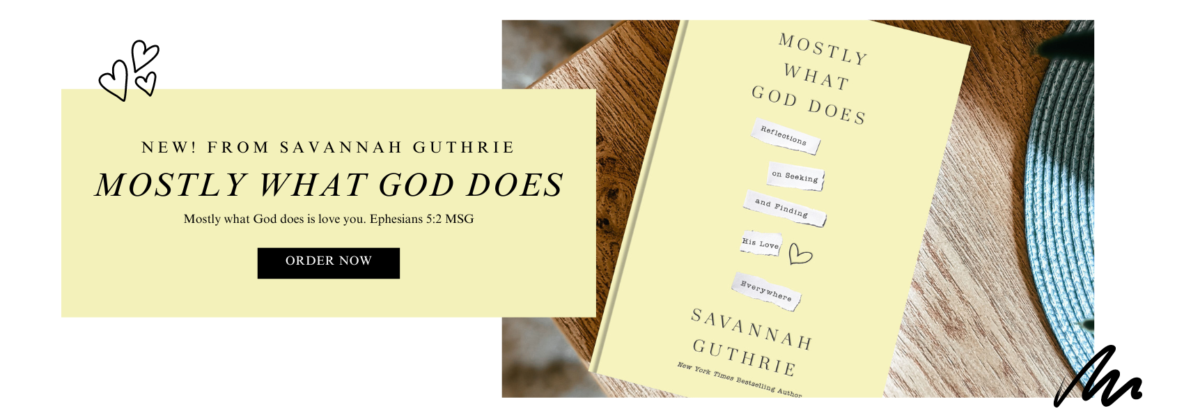 Mostly What God Does by Savannah Guthrie is available now! Order now!